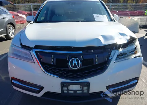 2014 Acura Mdx Technology Package из США, поврежденный, VIN 5FRYD4H43EB017405
